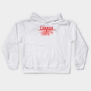 My Roots Are in Canada Kids Hoodie